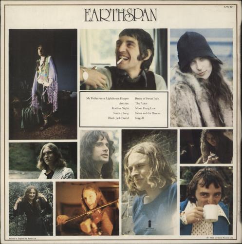 The Incredible String Band Earthspan - EX vinyl LP album (LP record) UK ISTLPEA685254