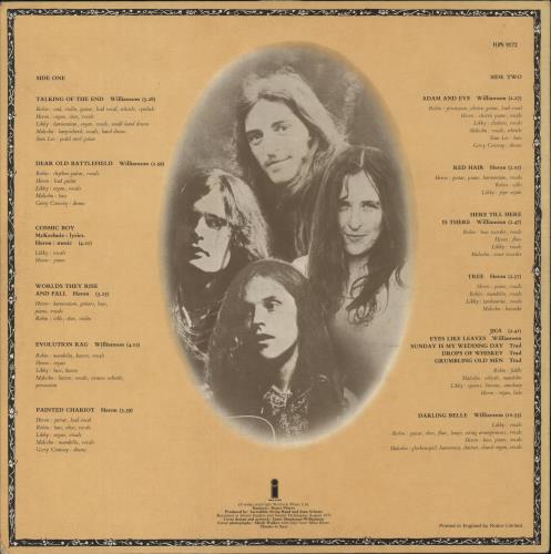 The Incredible String Band Liquid Acrobat As Regards The Air vinyl LP album (LP record) UK ISTLPLI873902