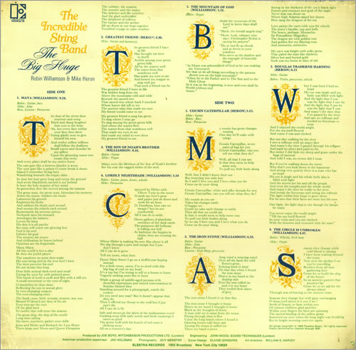 The Incredible String Band The Big Huge - Sealed vinyl LP album (LP record) US ISTLPTH439644