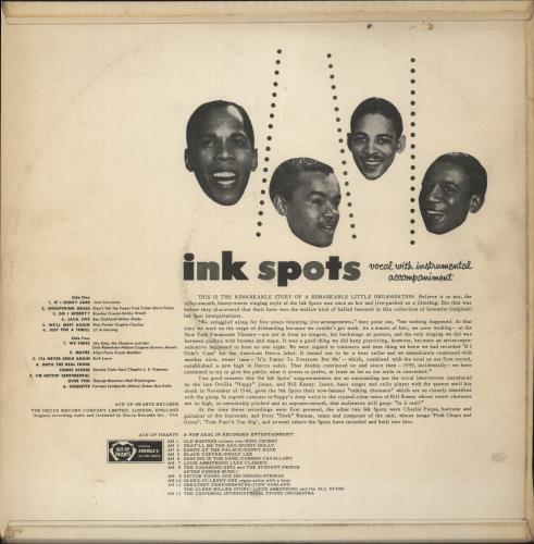 The Ink Spots The Best Of The Ink Spots vinyl LP album (LP record) UK I/SLPTH743666