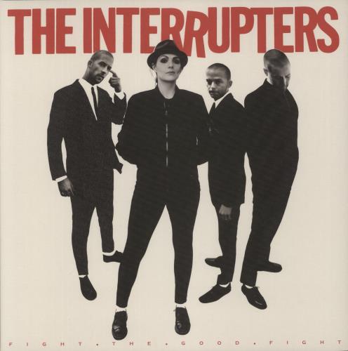 The Interrupters Fight The Good Fight Black - Black/Bone Split Vinyl vinyl LP album (LP record) UK 9HNLPFI878100
