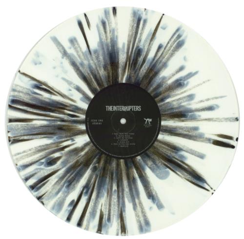 The Interrupters The Interrupters - White With Black Splatter Vinyl - RSD16 vinyl LP album (LP record) UK 9HNLPTH867229