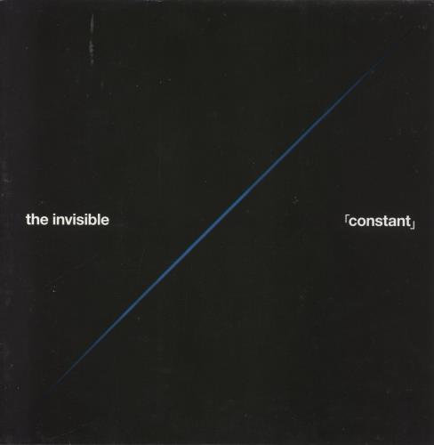The Invisible Constant 7" vinyl single (7 inch record / 45) UK IN807CO852316