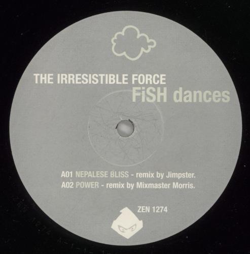 The Irresistible Force Fish Dances 12" vinyl single (12 inch record / Maxi-single) UK SX212FI875331