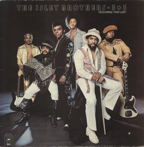 The Isley Brothers 3 + 3 (Three Plus Three) - 1st vinyl LP album (LP record) Dutch ISRLPTH875346