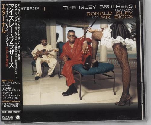 The Isley Brothers Eternal CD album (CDLP) Japanese ISRCDET711708