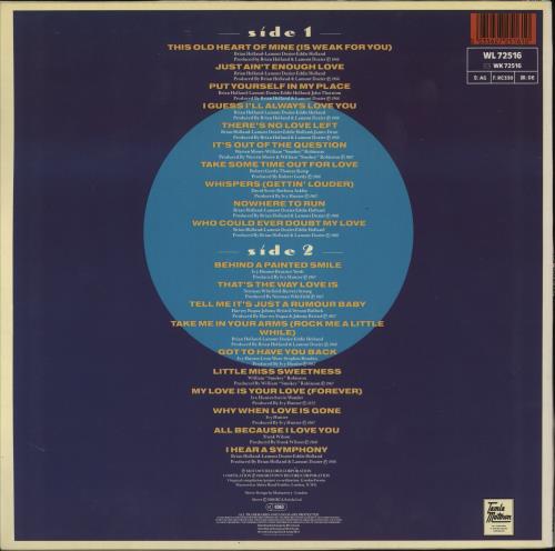 The Isley Brothers Greatest Motown Hits vinyl LP album (LP record) UK ISRLPGR673269