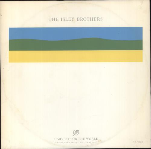 The Isley Brothers Harvest For The World 12" vinyl single (12 inch record / Maxi-single) UK ISR12HA827294