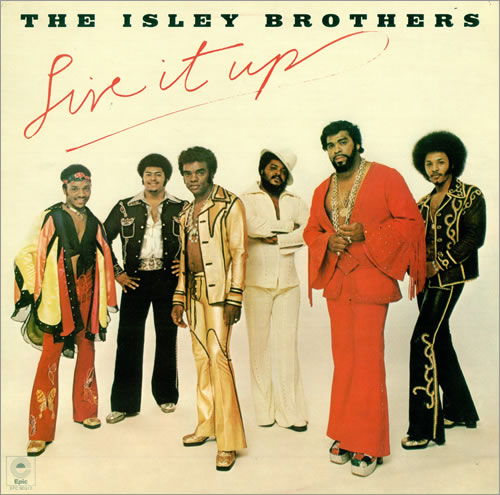 The Isley Brothers Live It Up vinyl LP album (LP record) UK ISRLPLI235575