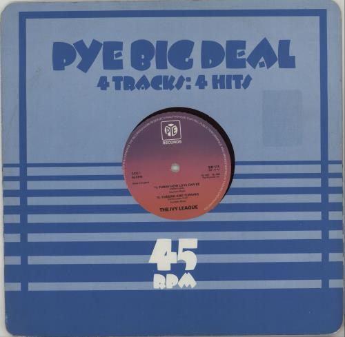 The Ivy League Pye Big Deal EP 12" vinyl single (12 inch record / Maxi-single) UK IVL12PY665376