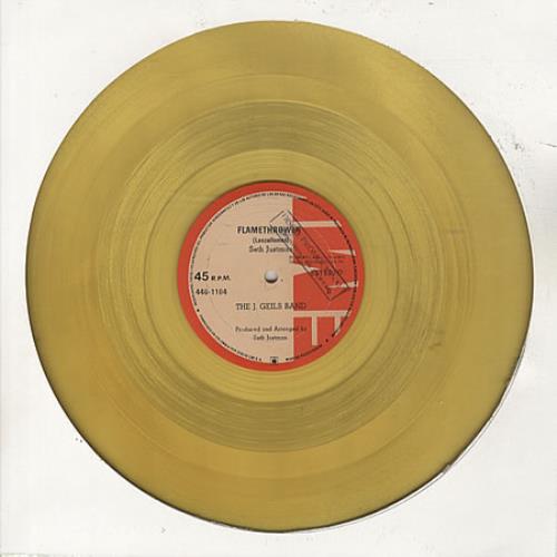 The J. Geils Band Centrefold 12" vinyl single (12 inch record / Maxi-single) Colombian JGB12CE334264