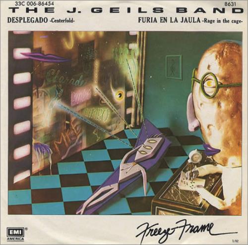 The J. Geils Band Desplegado - Centerfold 7" vinyl single (7 inch record / 45) Mexican JGB07DE244218