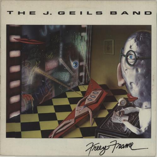 The J. Geils Band Freeze-Frame vinyl LP album (LP record) UK JGBLPFR334141