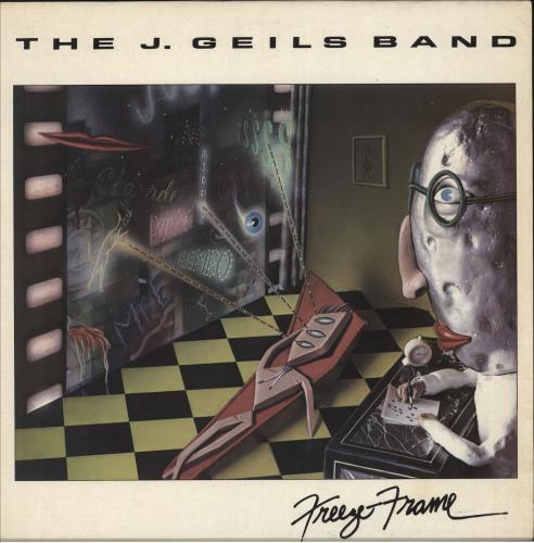 The J. Geils Band Freeze-Frame vinyl LP album (LP record) French JGBLPFR725580