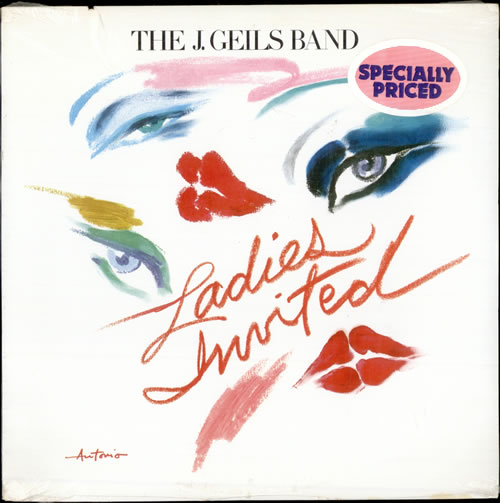 The J. Geils Band Ladies Invited - Sealed vinyl LP album (LP record) US JGBLPLA498522