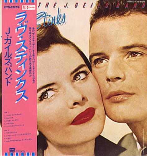 The J. Geils Band Love Stinks vinyl LP album (LP record) Japanese JGBLPLO352685
