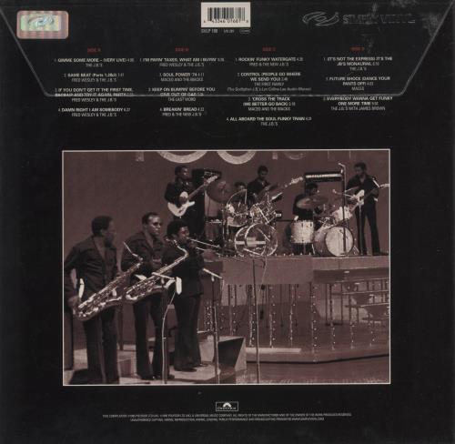 The J.B.'s Funky Good Times: The Anthology Volume 2 - 180 Gram Vinyl 2-LP vinyl record set (Double LP Album) UK Z2I2LFU866553