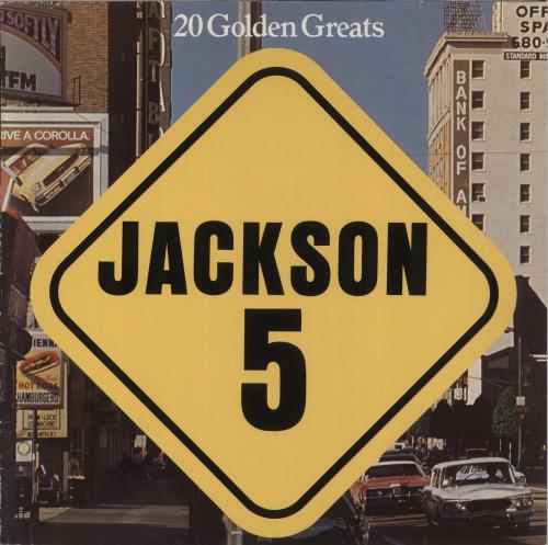The Jackson Five 20 Golden Greats vinyl LP album (LP record) German JKSLPGO613043