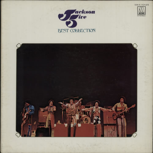 The Jackson Five Best Collection vinyl LP album (LP record) Japanese JKSLPBE588844