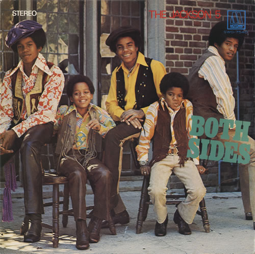 The Jackson Five Both Sides vinyl LP album (LP record) Japanese JKSLPBO506469