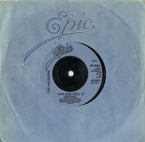 The Jackson Five Can You Feel It - Injection Label 7" vinyl single (7 inch record / 45) UK JKS07CA561119