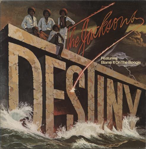 The Jackson Five Destiny - EX vinyl LP album (LP record) UK JKSLPDE882274