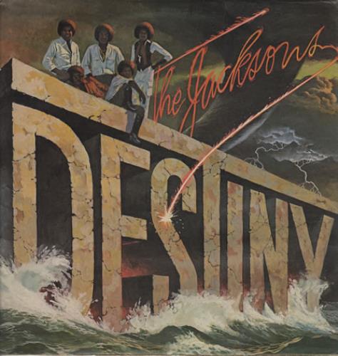 The Jackson Five Destiny vinyl LP album (LP record) Colombian JKSLPDE237770