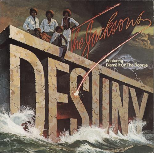 The Jackson Five Destiny vinyl LP album (LP record) UK JKSLPDE613029