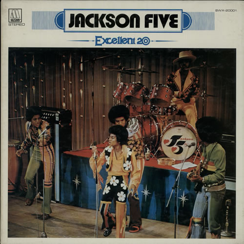 The Jackson Five Excellent 20 vinyl LP album (LP record) Japanese JKSLPEX625175