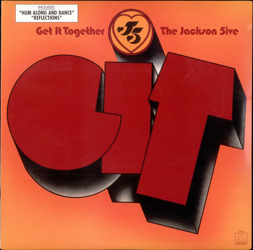 The Jackson Five Get It Together vinyl LP album (LP record) US JKSLPGE503529