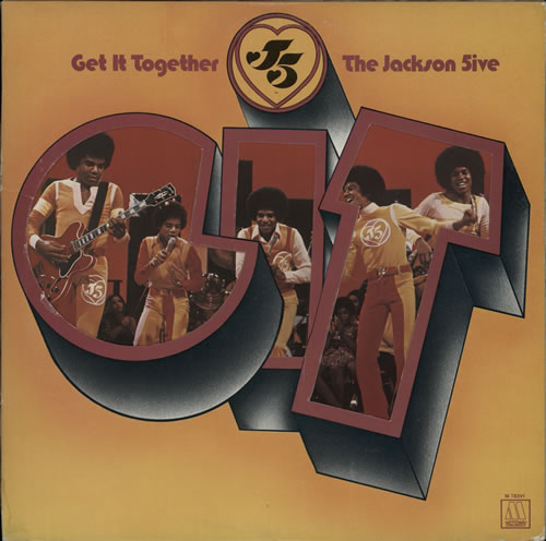 The Jackson Five Get It Together vinyl LP album (LP record) US JKSLPGE567883
