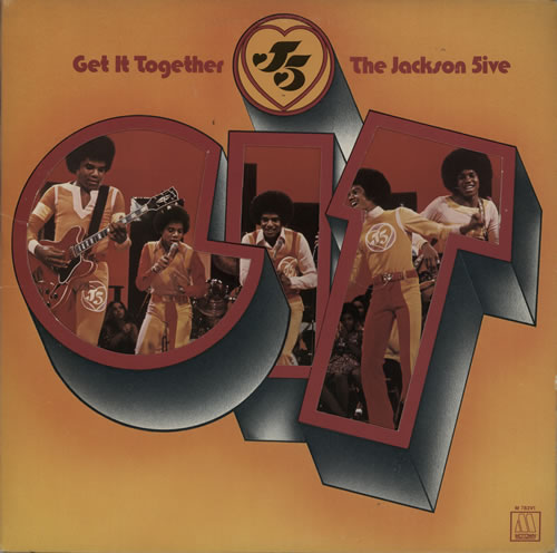 The Jackson Five Get It Together vinyl LP album (LP record) US JKSLPGE583981