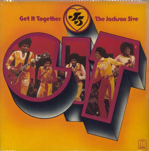 The Jackson Five Get It Together vinyl LP album (LP record) US JKSLPGE71421