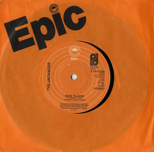 The Jackson Five Goin' Places 7" vinyl single (7 inch record / 45) UK JKS07GO566719