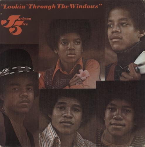 The Jackson Five Lookin' Through The Windows - EX vinyl LP album (LP record) US JKSLPLO871897