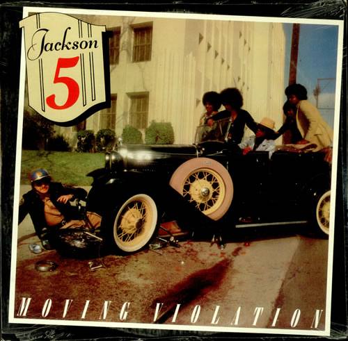The Jackson Five Moving Violation - Sealed vinyl LP album (LP record) US JKSLPMO436368