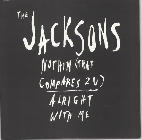 The Jackson Five Nothing (That Compares 2 U) 12" vinyl single (12 inch record / Maxi-single) Japanese JKS12NO701632