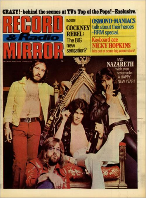 The Jackson Five Record & Radio Mirror - January 1974 magazine UK JKSMARE496880