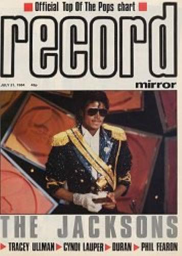 The Jackson Five Record Mirror magazine UK JKSMARE165599