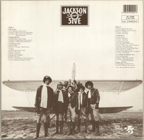 The Jackson Five Skywriter vinyl LP album (LP record) UK JKSLPSK698251