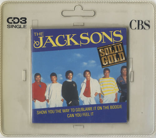 The Jackson Five Solid Gold EP 3" CD single (CD3) Austrian JKSC3SO94168