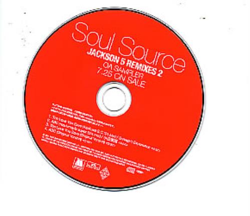 The Jackson Five Soul Source - Remixes 2 Sampler CD single (CD5 / 5") Japanese JKSC5SO201079