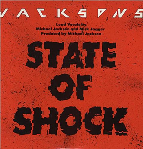 The Jackson Five State Of Shock 12" vinyl single (12 inch record / Maxi-single) US JKS12ST318778