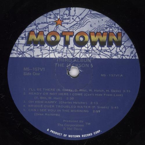 The Jackson Five Third Album vinyl LP album (LP record) US JKSLPTH891800