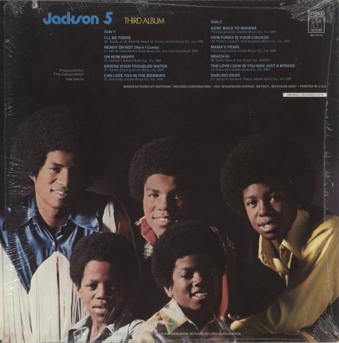 The Jackson Five Third Album vinyl LP album (LP record) US JKSLPTH891800