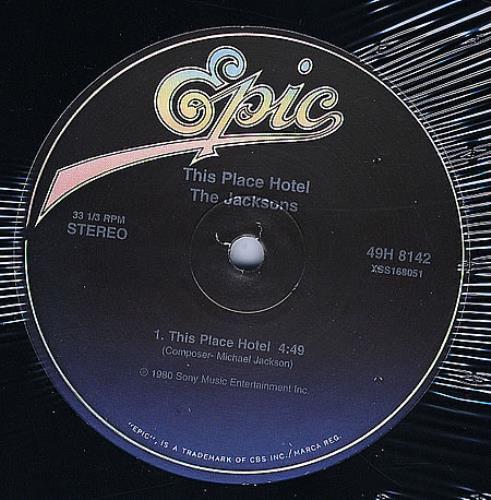 The Jackson Five This Place Hotel 12" vinyl single (12 inch record / Maxi-single) US JKS12TH368621