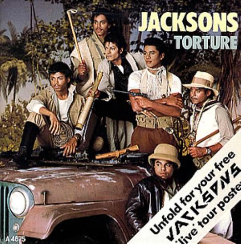 The Jackson Five Torture - Poster sleeve 7" vinyl single (7 inch record / 45) UK JKS07TO39530