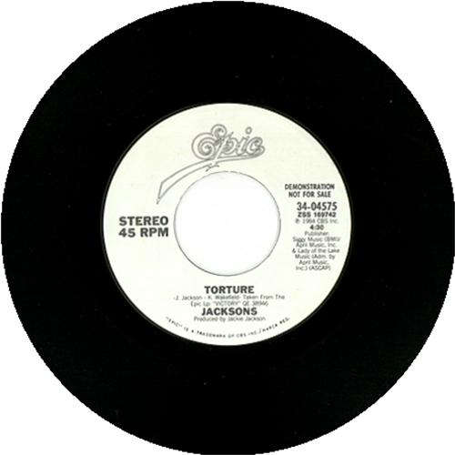 The Jackson Five Torture 7" vinyl single (7 inch record / 45) US JKS07TO104191