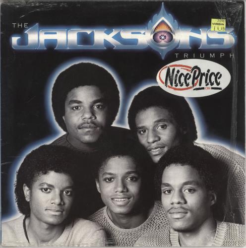 The Jackson Five Triumph vinyl LP album (LP record) UK JKSLPTR266134