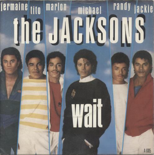 The Jackson Five Wait 7" vinyl single (7 inch record / 45) UK JKS07WA39529